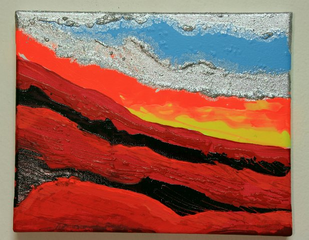 2009 Zapad slunce 20x30cm